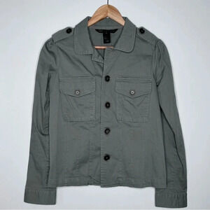 Marc By Marc Jacobs Green Military Utility Jacket Size Small